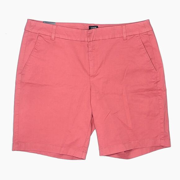 Re-Imagined by J Crew Classic Twill Chino Shorts Salmon 14 - Picture 1 of 14